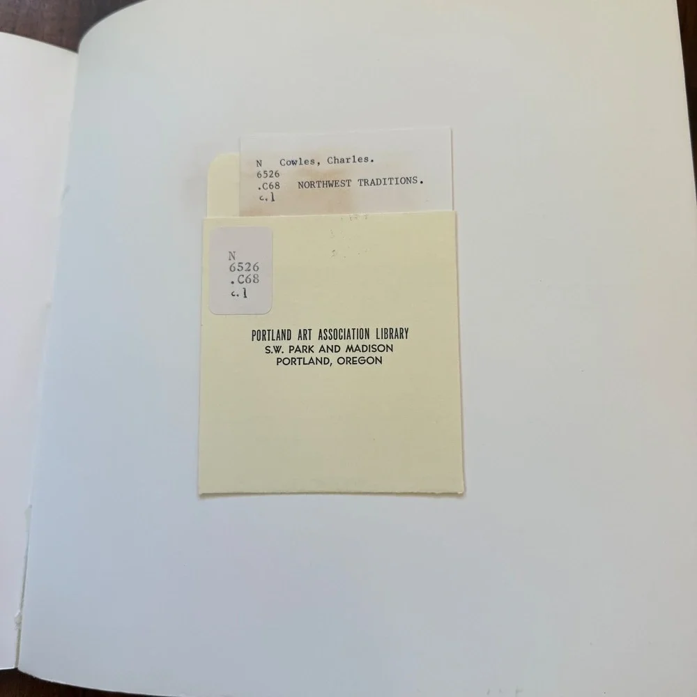 Northwest Traditions 1978 Seattle Art Museum Exhibition Catalogue Ex-Library